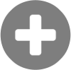 grey plus icon